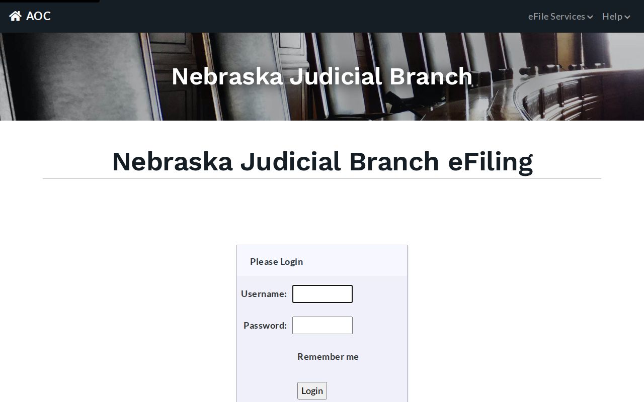 Ralston court docket Nebraska eFiling access distinction