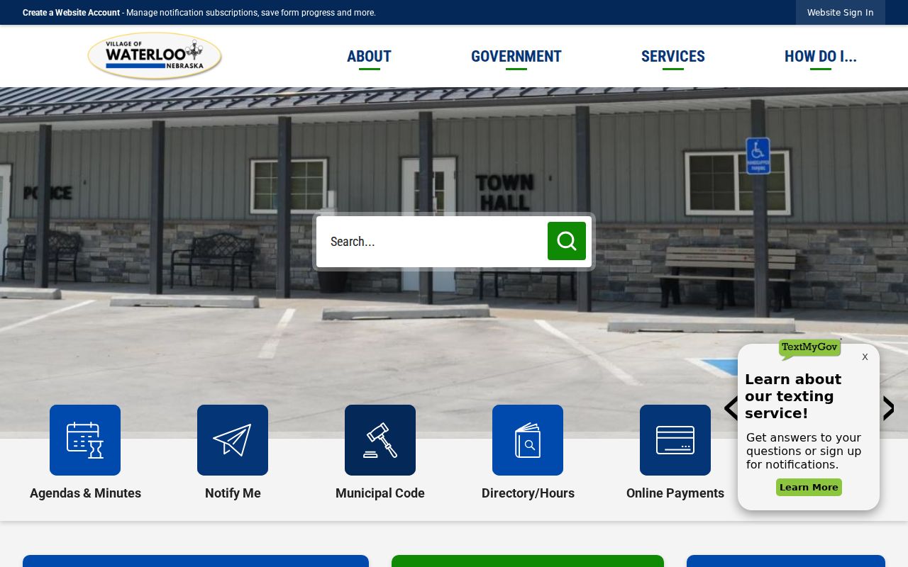 Waterloo court docket Town Hall forms and payment links